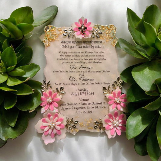 3D Wedding Card